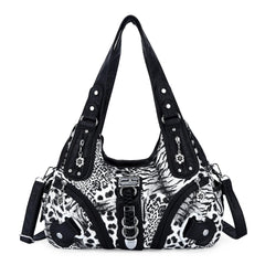 Vintage Studded Hobo Bag